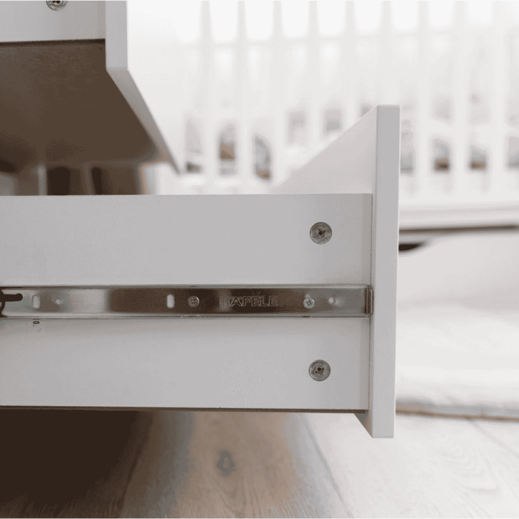 Dětská komoda Lovitto Gekko Kids, 90x51x86cm, Bílá